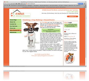 A Walk Around the Block Website