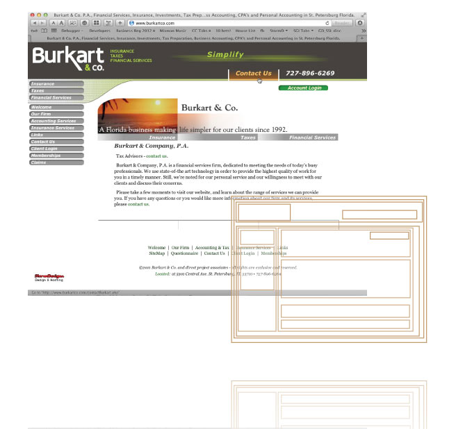 Website Design and Development Project for Burkart & Co. Inc.