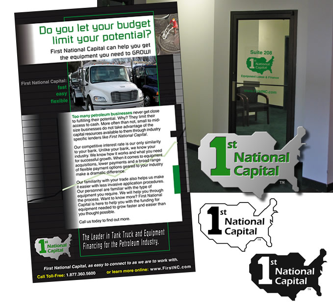 First National Capital - Print Media Work and Signage
